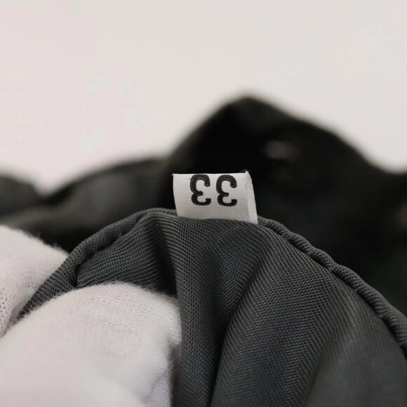 PRADA Backpack Nylon Khaki Silver Auth bs27852 - Picture 10 of 16